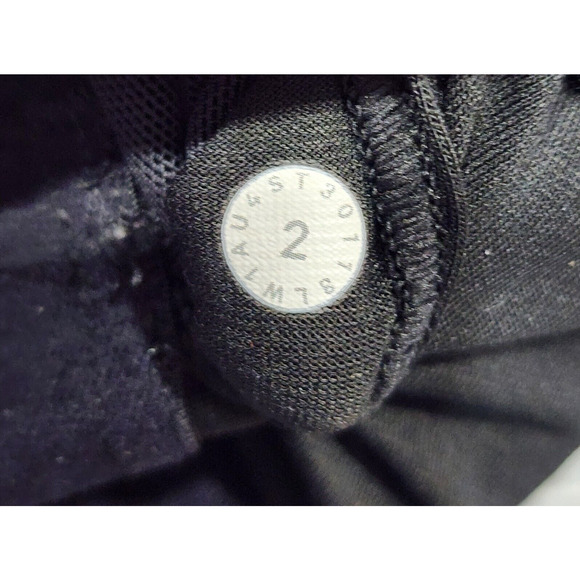 Lululemon Power Pose Tank Light Support For A/B Cup Chirasu Black White Size 2 - Picture 8 of 10